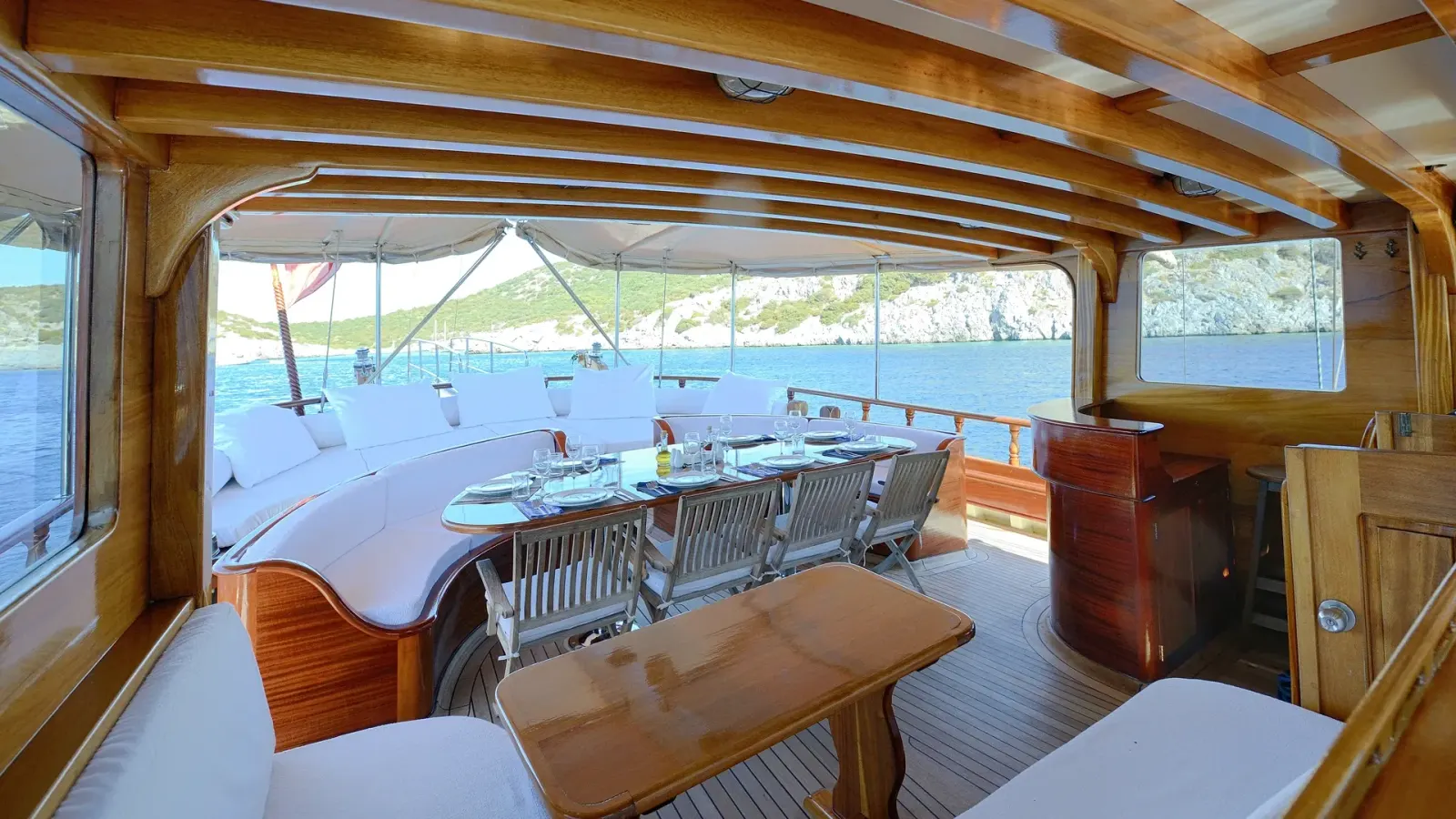 Burc-u Zafer  sailing in Bodrum