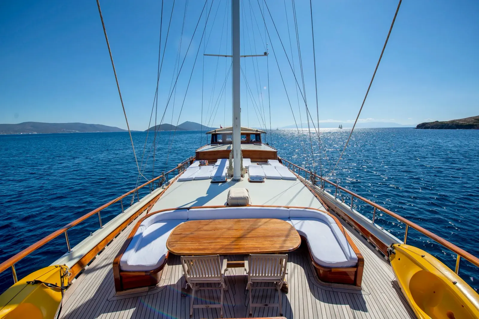 Burc-u Zafer  sailing in Bodrum