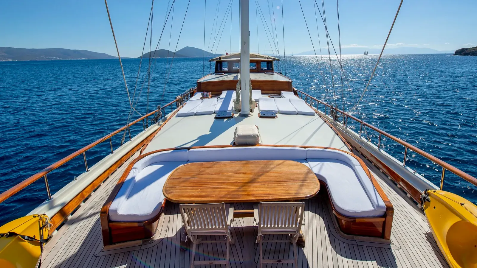 Burc-u Zafer  sailing in Bodrum