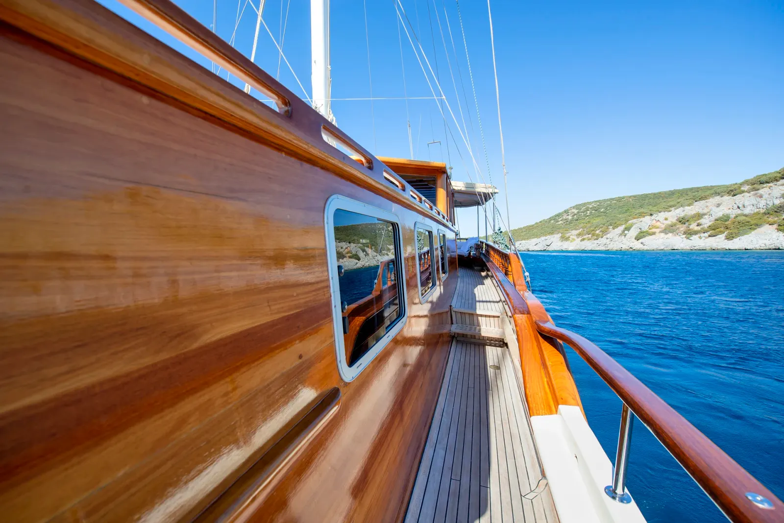 Burc-u Zafer  sailing in Bodrum