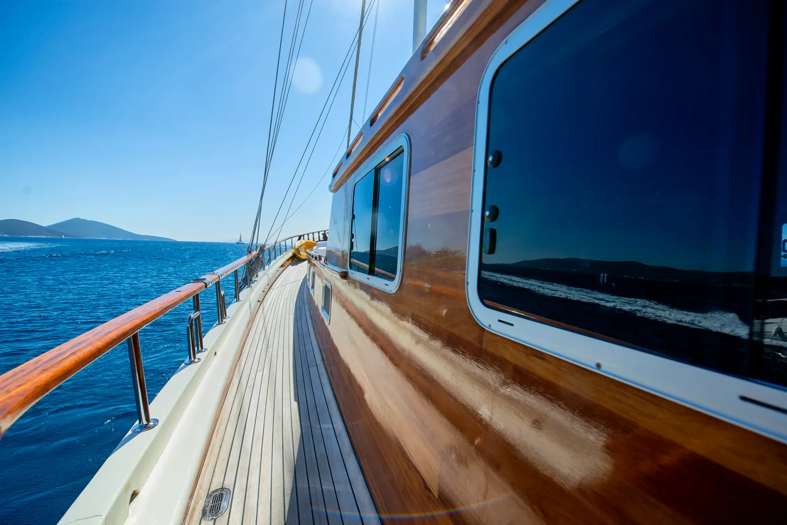 Burc-u Zafer  sailing in Bodrum