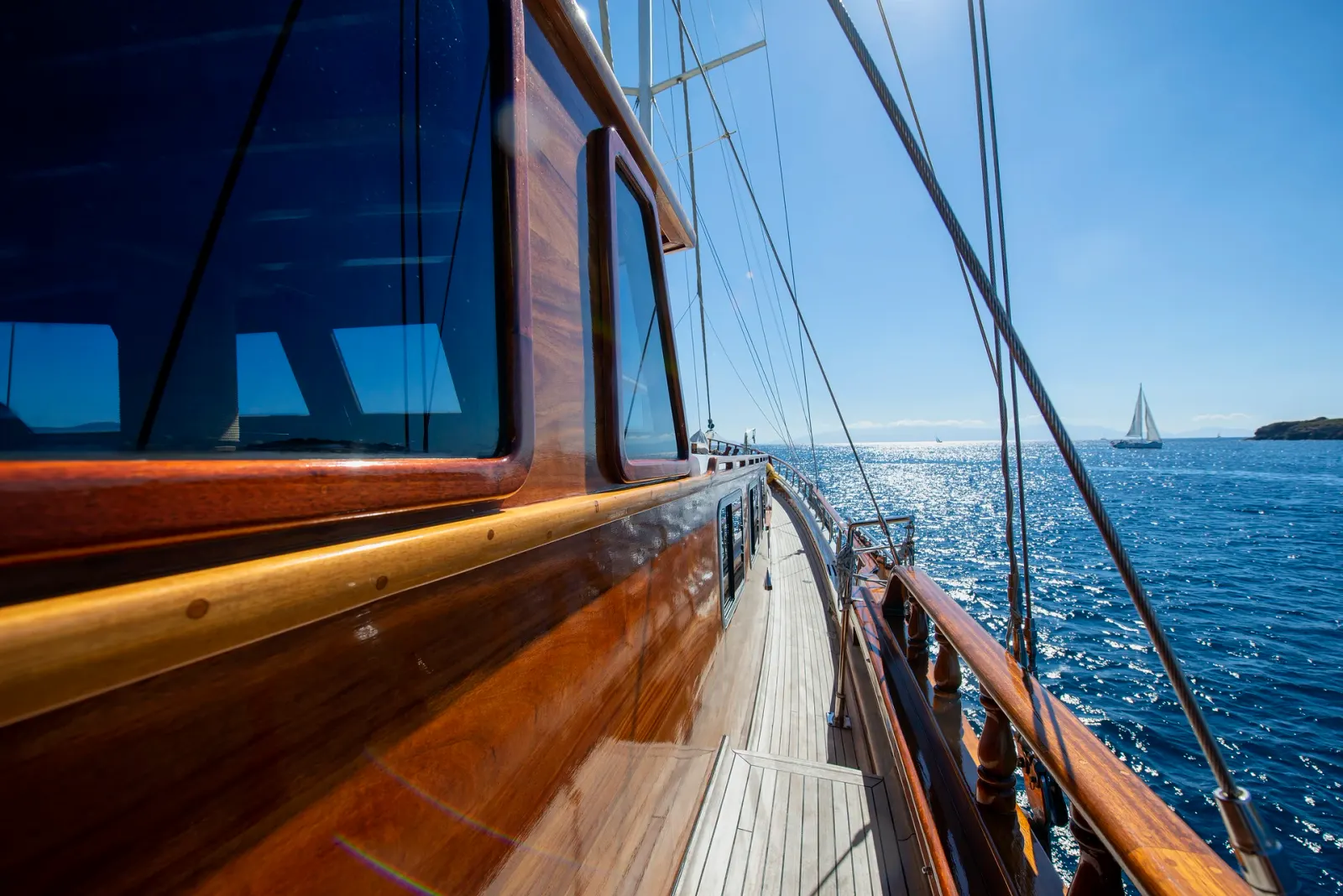 Burc-u Zafer  sailing in Bodrum