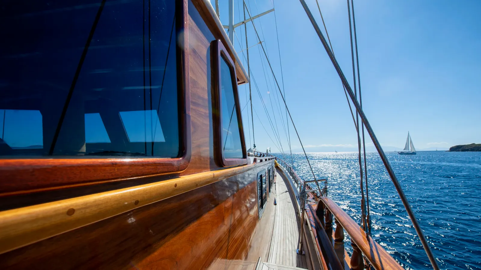 Burc-u Zafer  sailing in Bodrum
