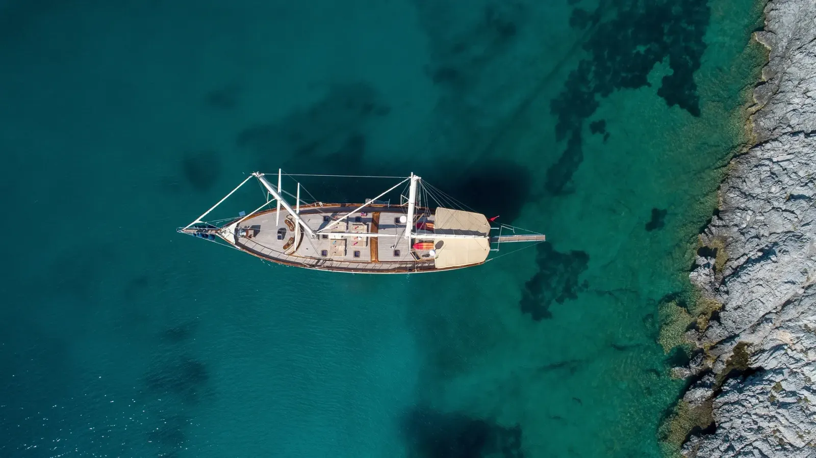 Zephyria II sailing in Bodrum