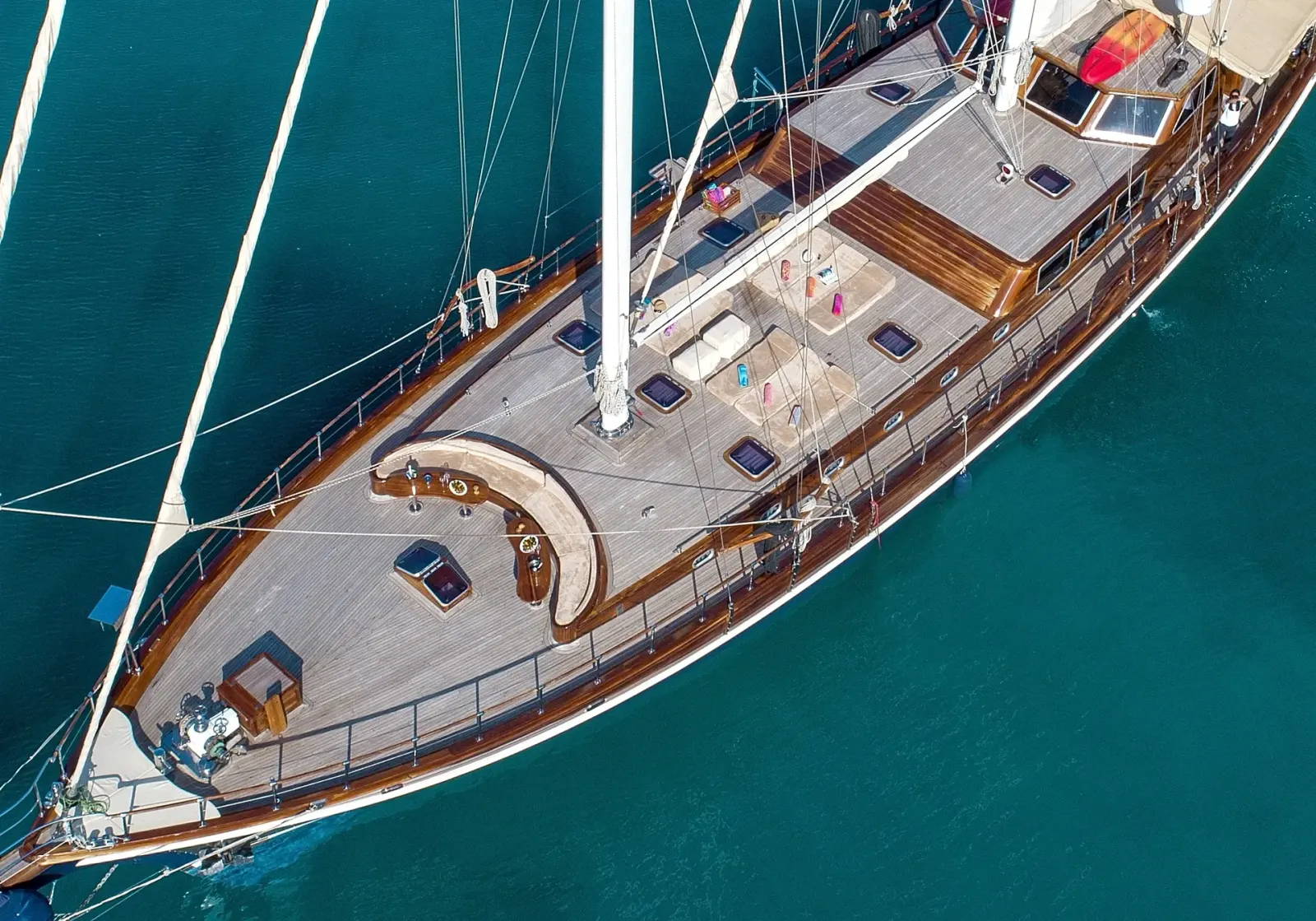 Zephyria II sailing in Bodrum
