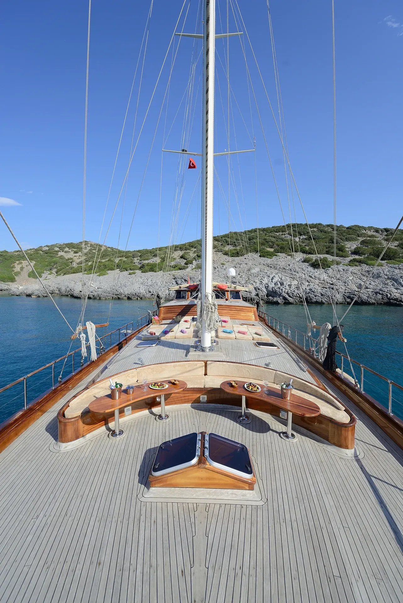 Zephyria II sailing in Bodrum