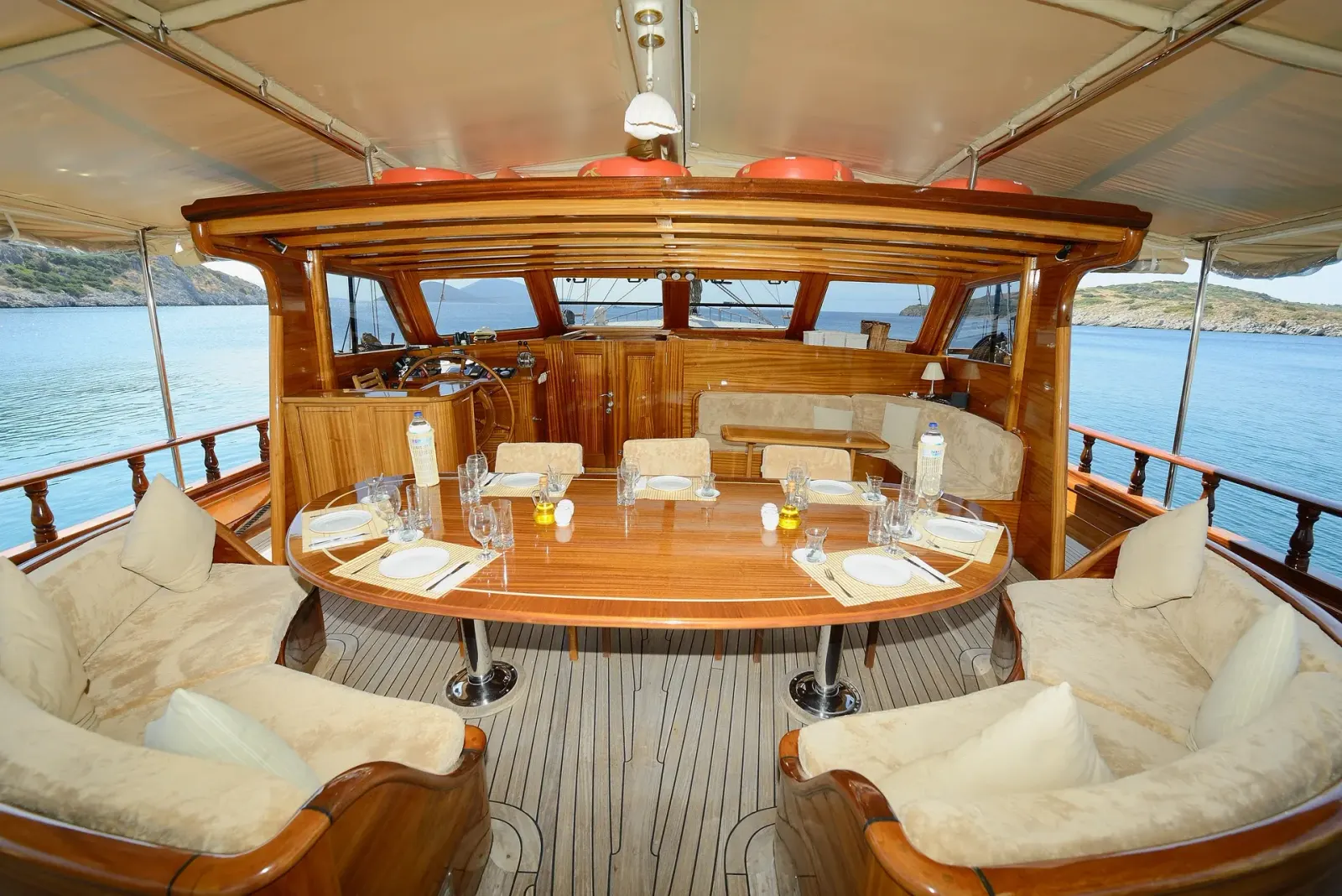 Zephyria II sailing in Bodrum