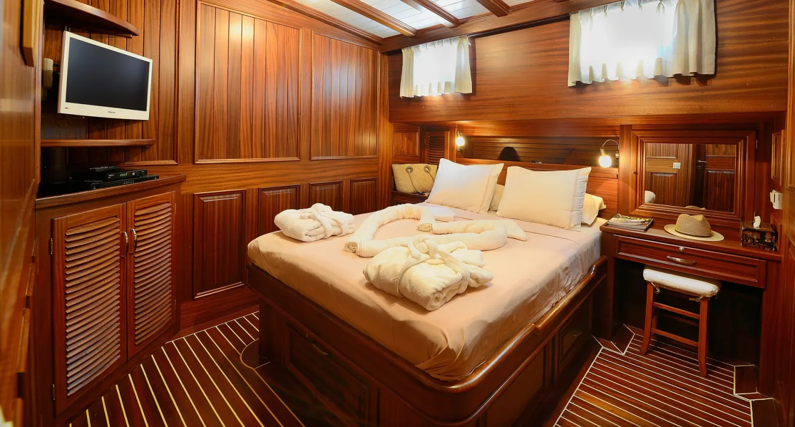 Zephyria II sailing in Bodrum