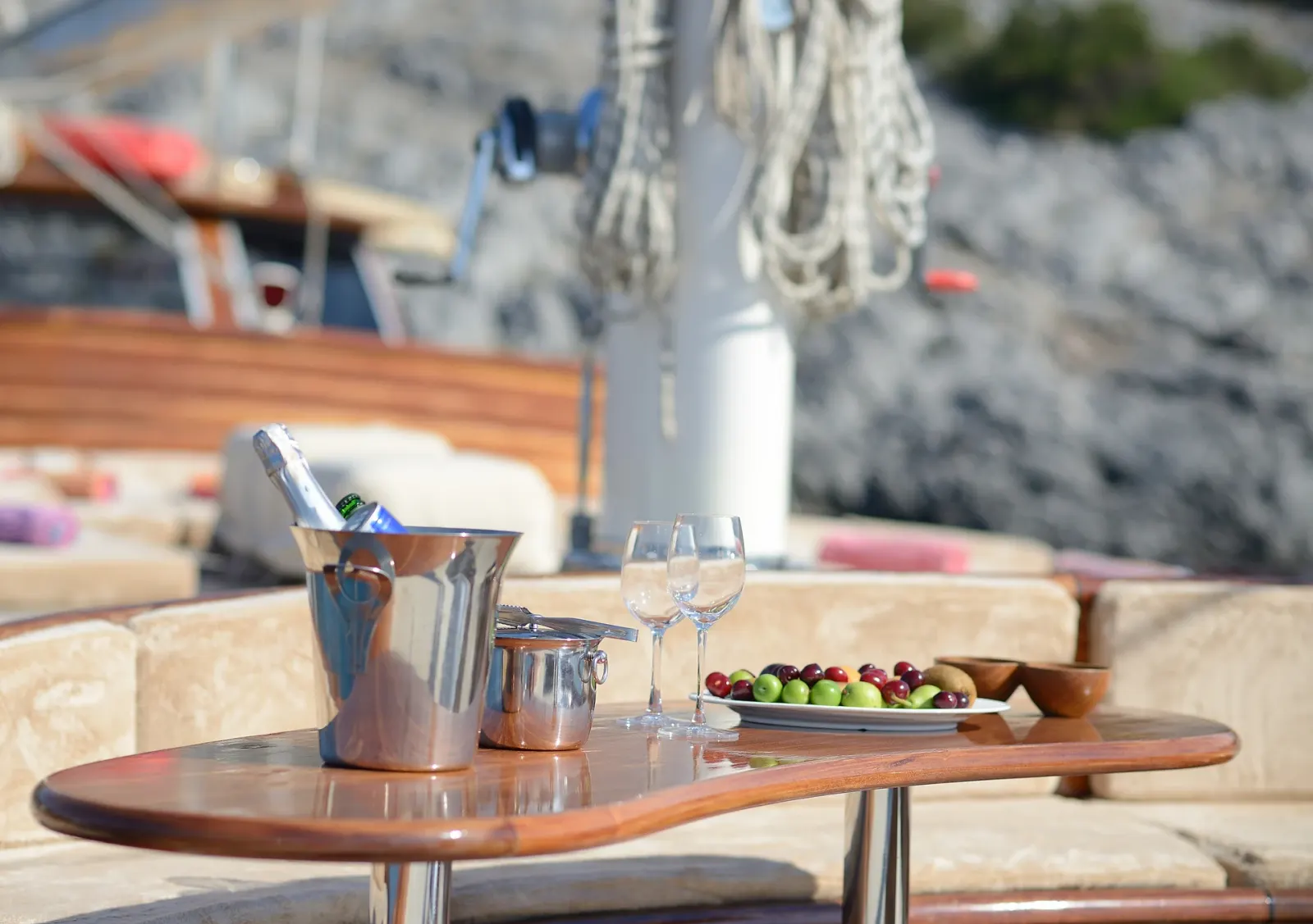 Zephyria II sailing in Bodrum