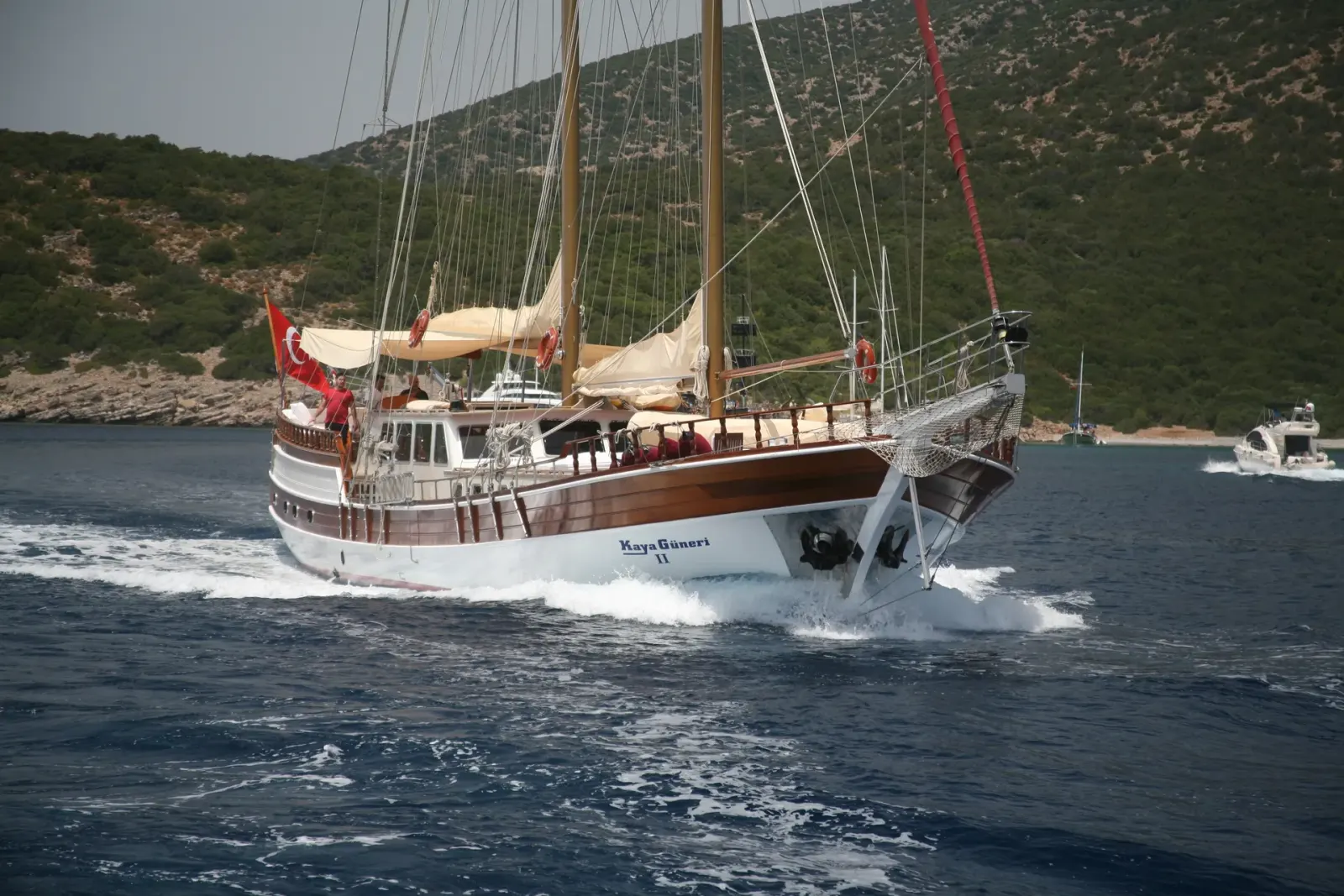  Kaya Güneri II sailing in Bodrum