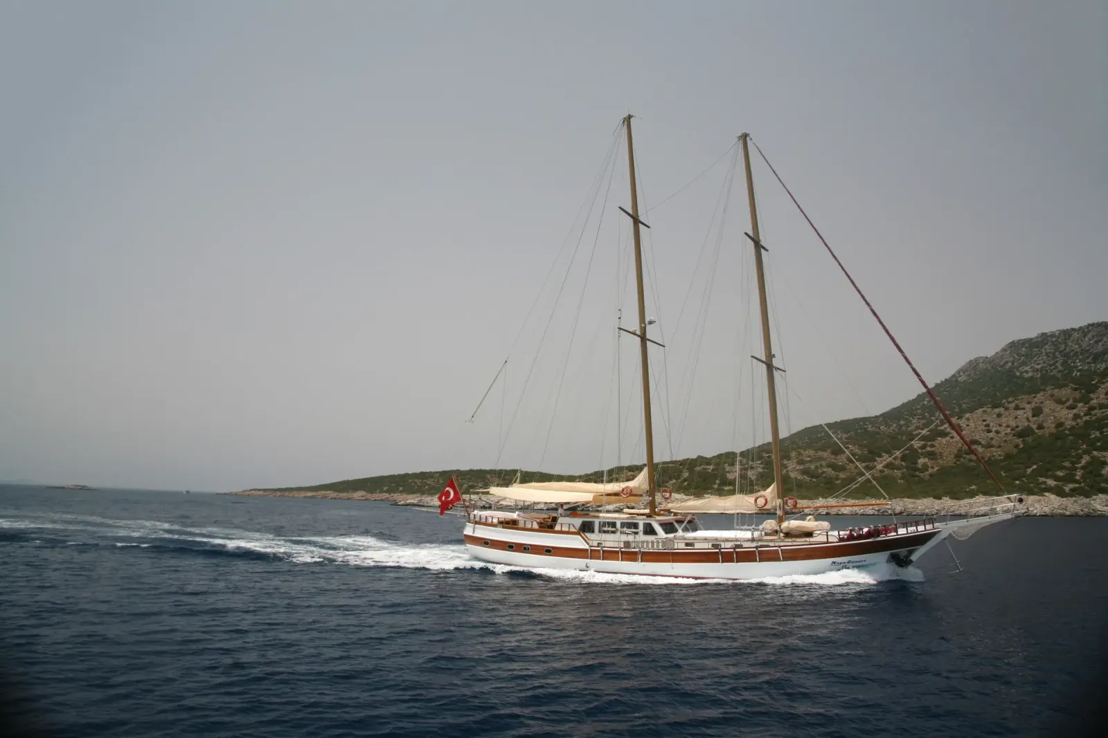  Kaya Güneri II sailing in Bodrum