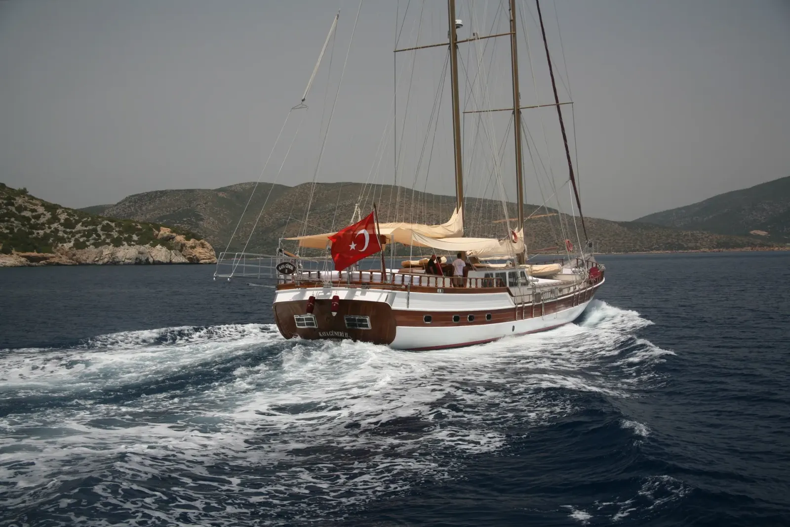  Kaya Güneri II sailing in Bodrum
