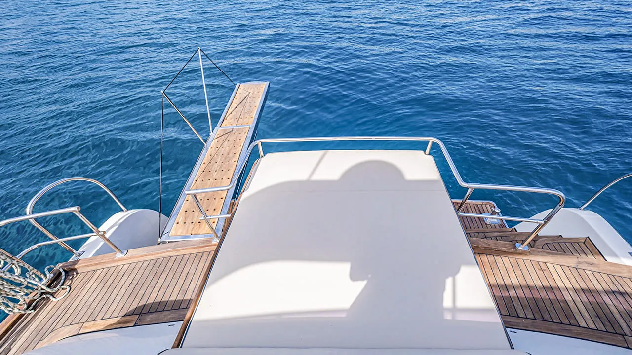 Juliet sailing in Bodrum