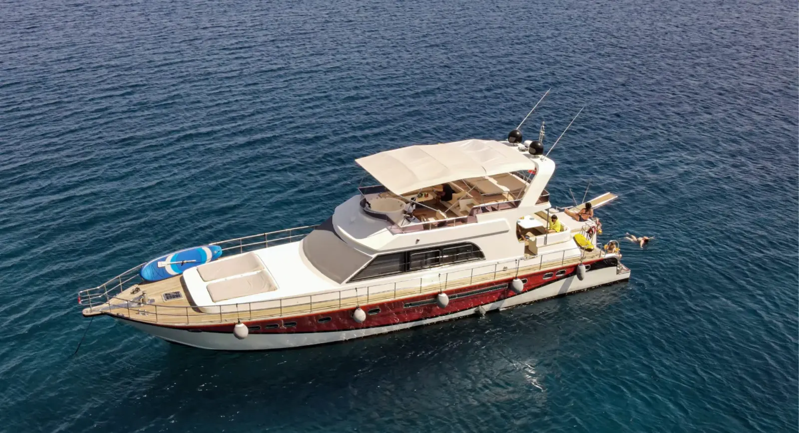 Juliet sailing in Bodrum