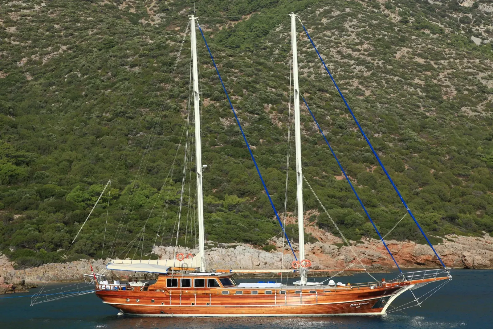 Kaya Guneri III sailing in Bodrum