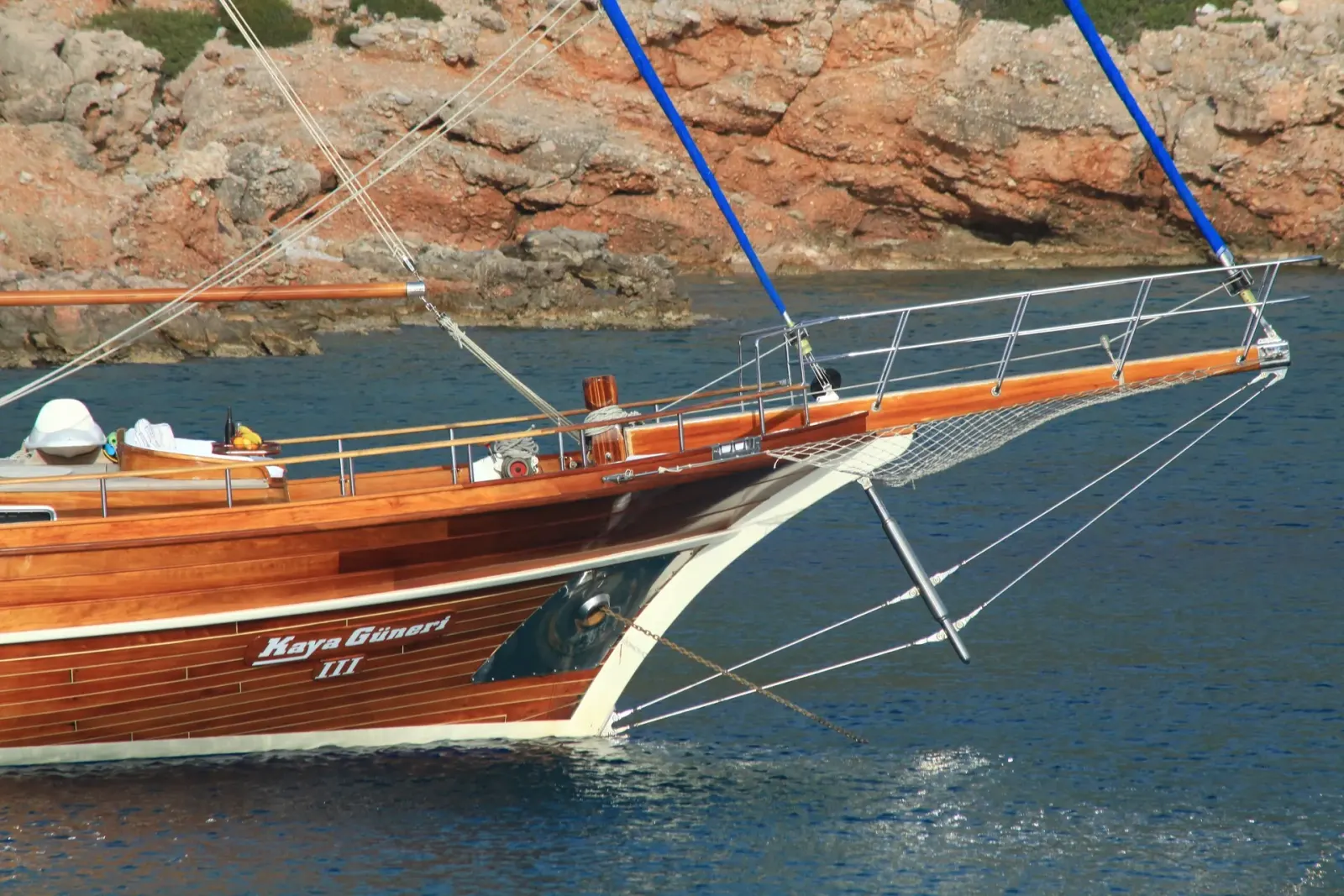 Kaya Guneri III sailing in Bodrum