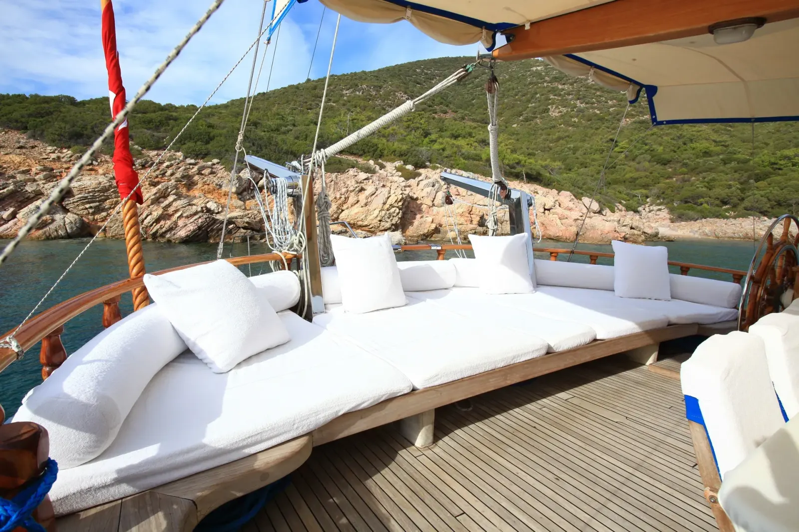 Kaya Guneri III sailing in Bodrum
