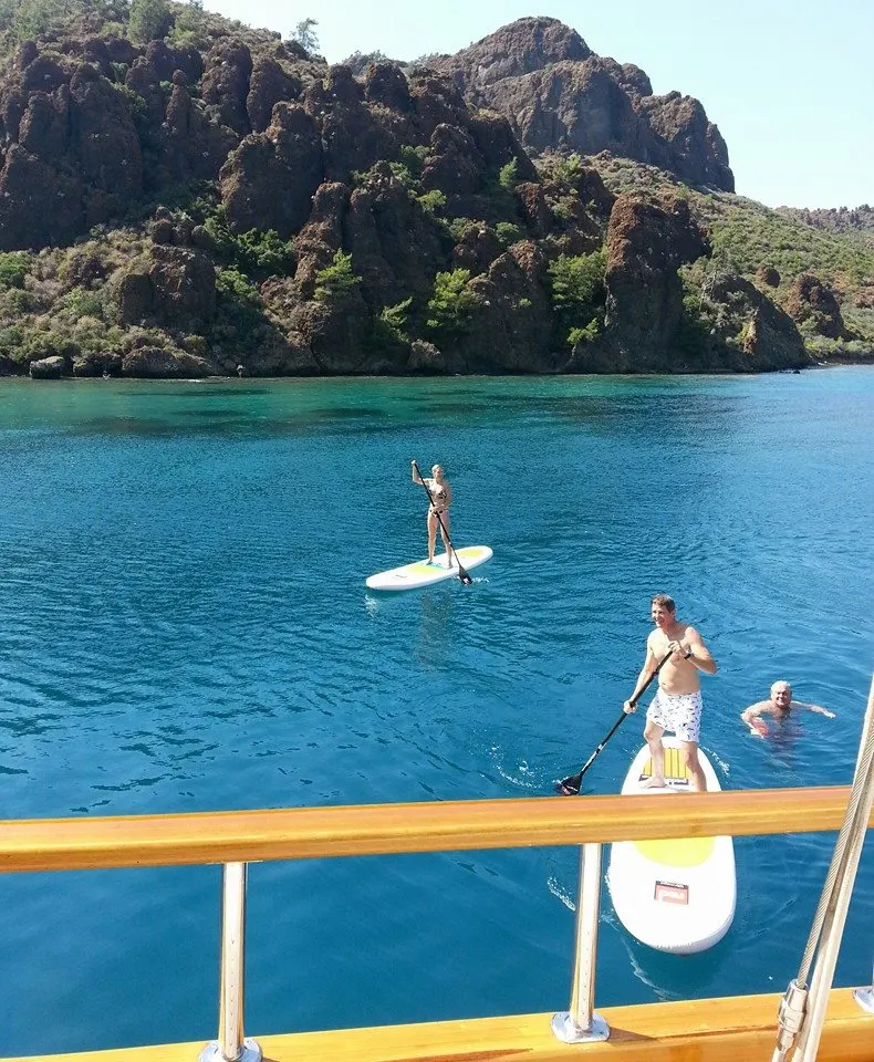 Kaya Guneri V sailing in Bodrum