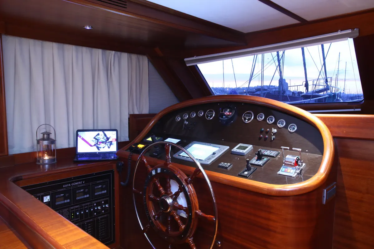 Kaya Guneri V sailing in Bodrum