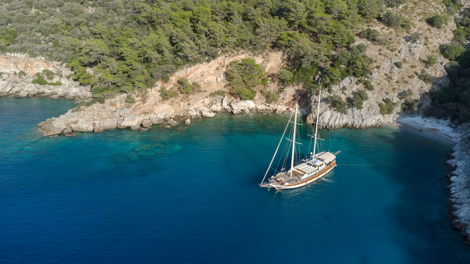 Larin Su sailing in Fethiye