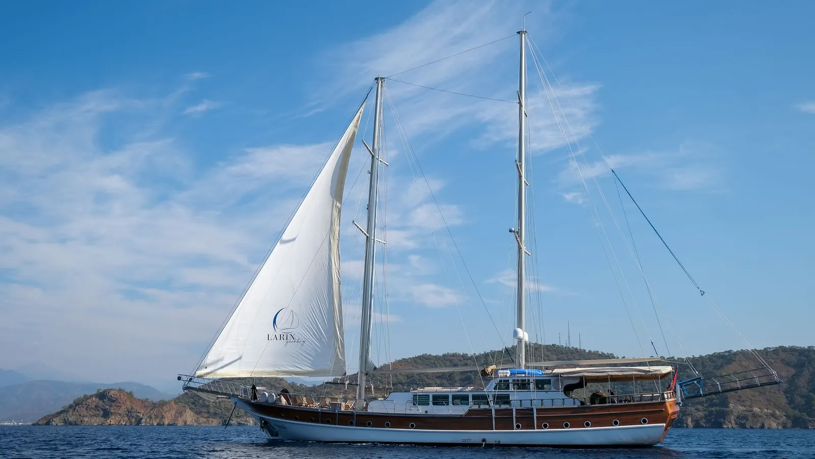 Larin Su sailing in Fethiye