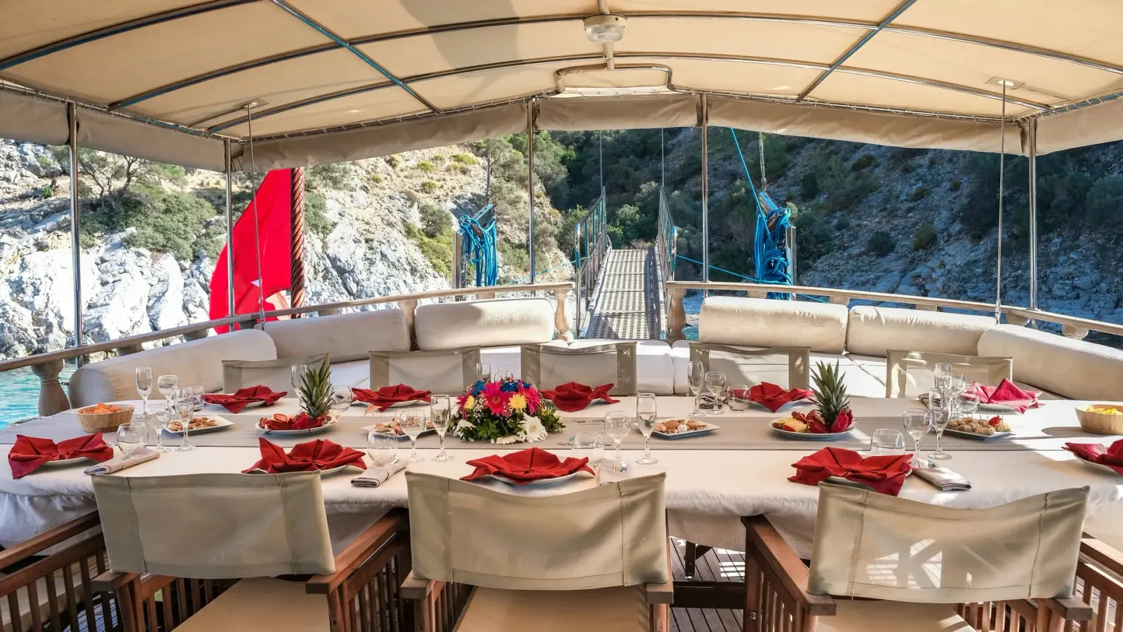 Larin Su sailing in Fethiye