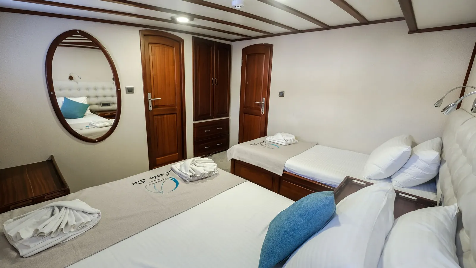 Larin Su sailing in Fethiye