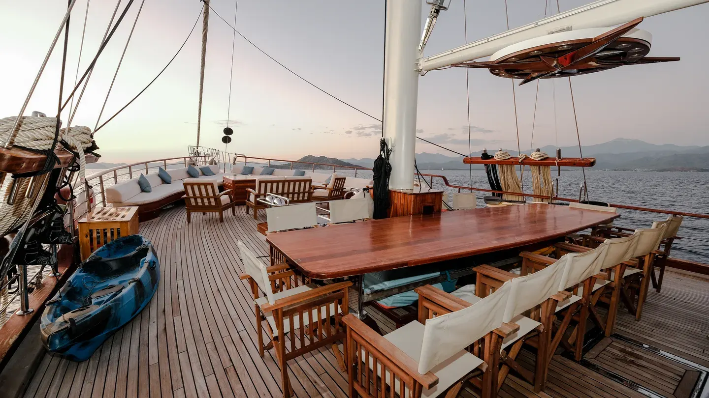 Ada Deniz sailing in Fethiye