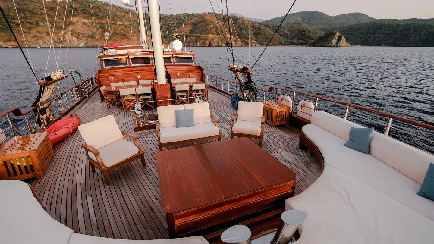 Ada Deniz sailing in Fethiye