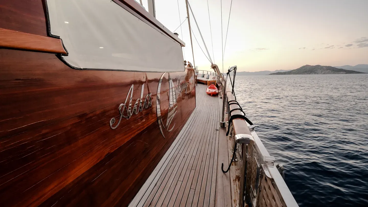 Ada Deniz sailing in Fethiye