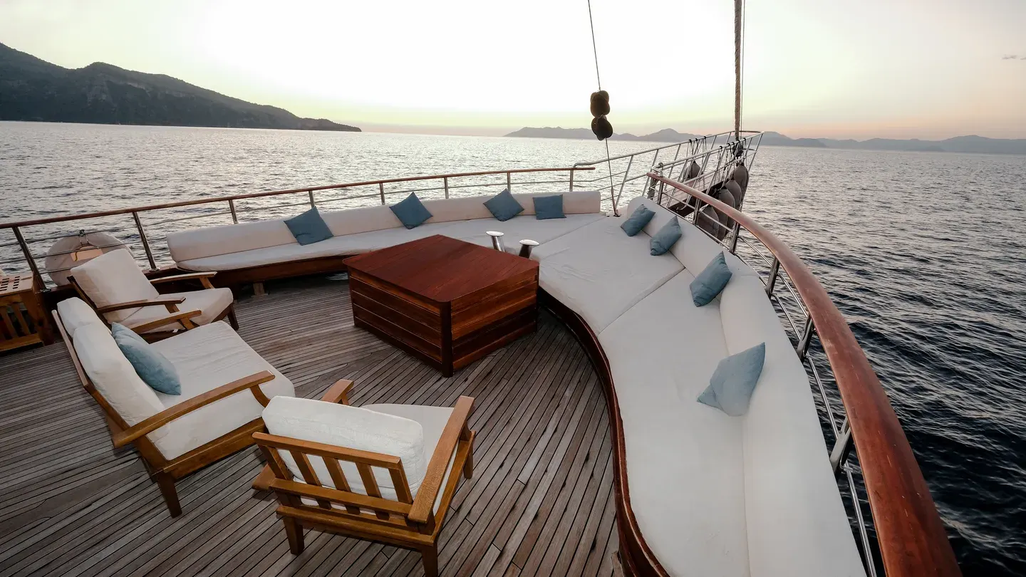 Ada Deniz sailing in Fethiye