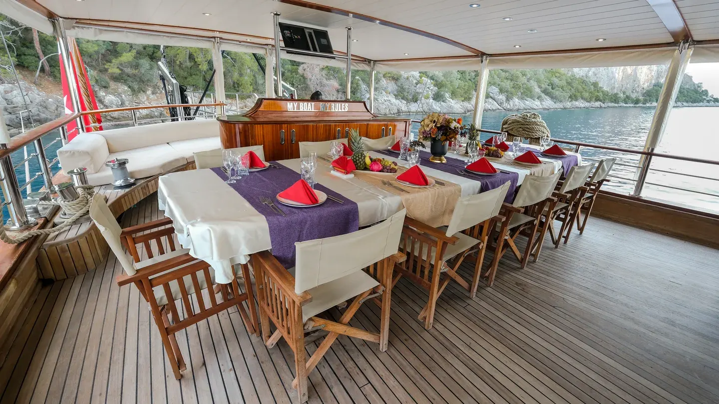 Ada Deniz sailing in Fethiye