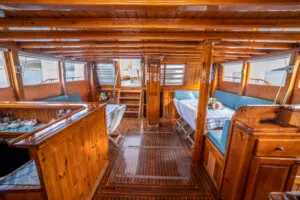 Fatos sailing in Bodrum