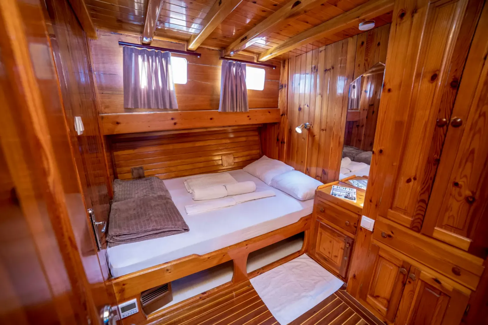 Fatos sailing in Bodrum