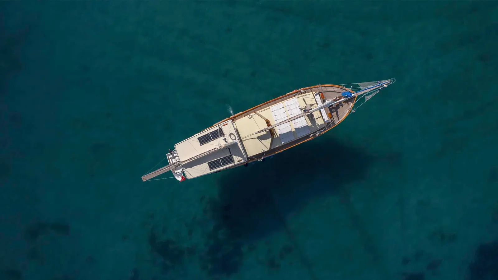 Fatos sailing in Bodrum