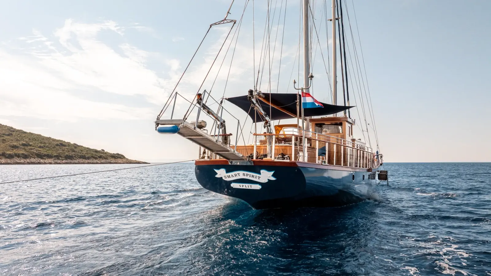 Smart Spirit sailing in Split