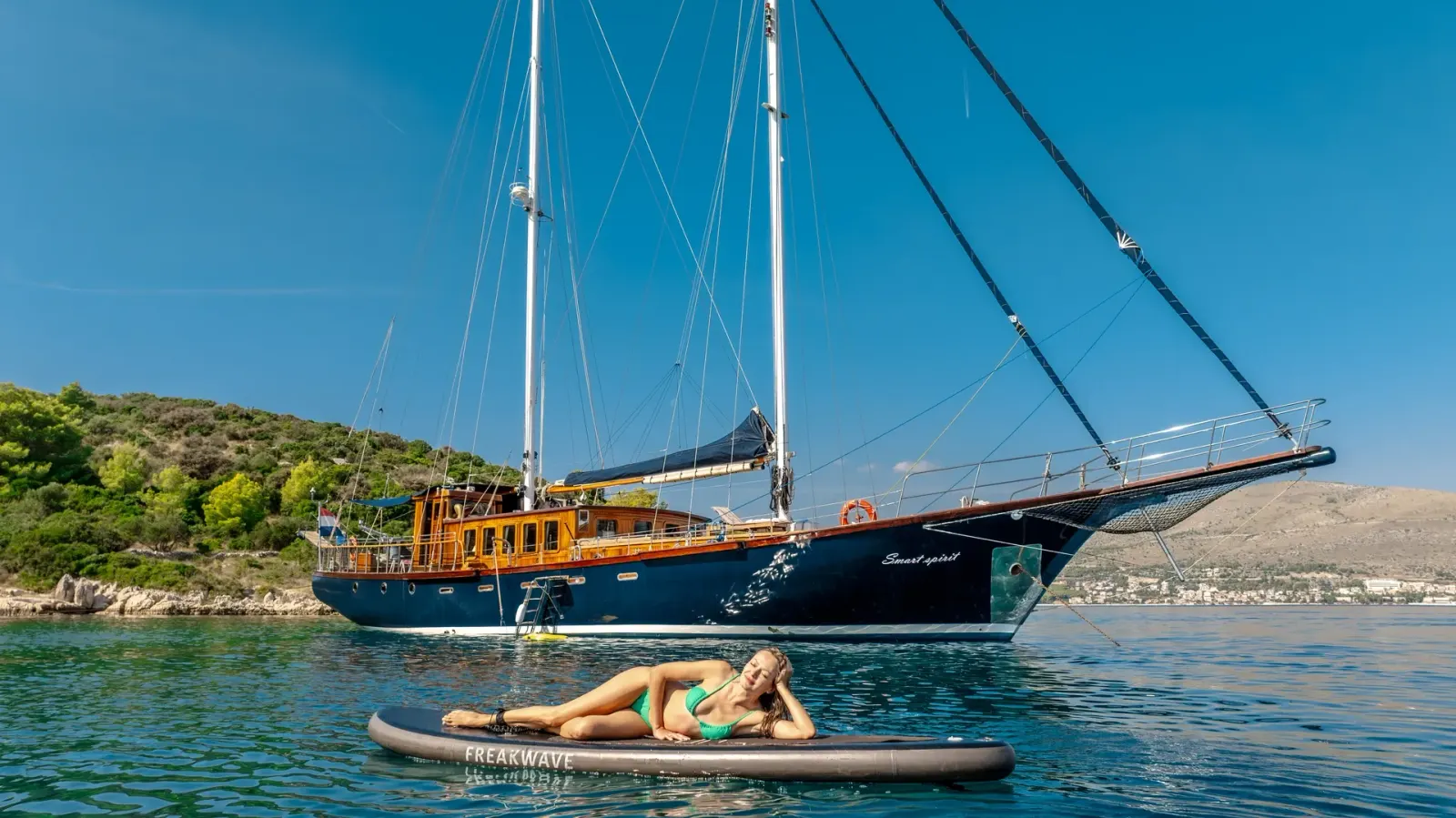 Smart Spirit sailing in Split