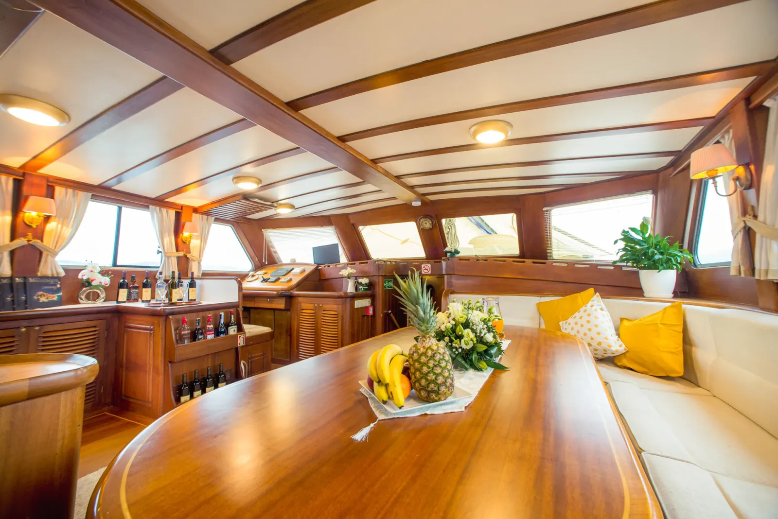 Kaptan Sevket sailing in Tivat