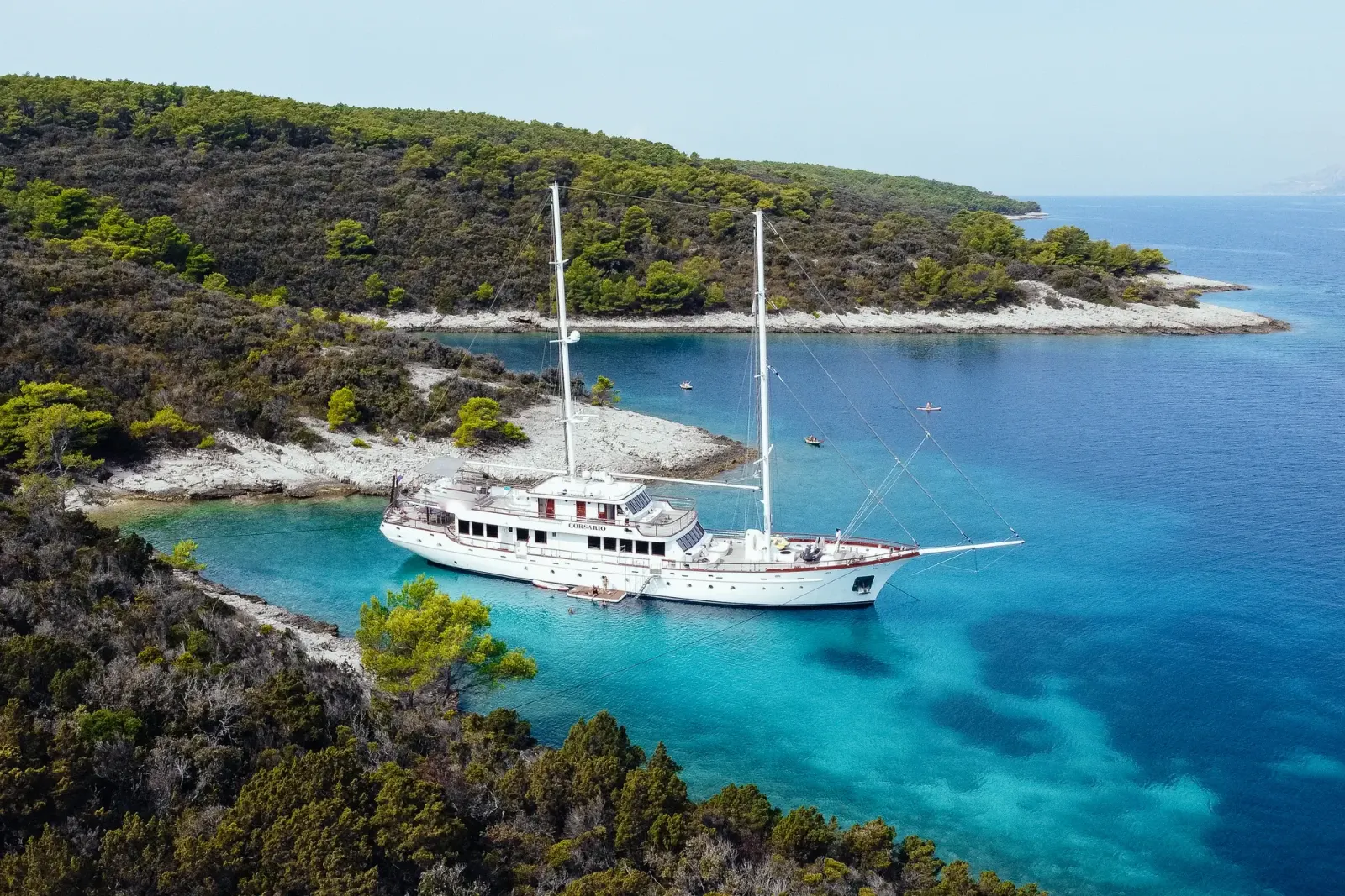 Corsario sailing in Split