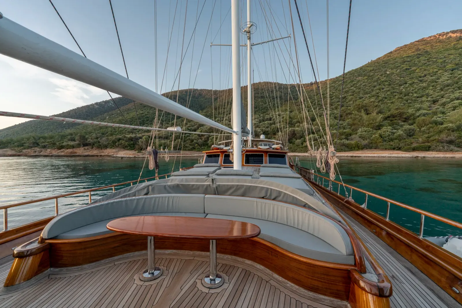 Bedia Sultan sailing in Bodrum