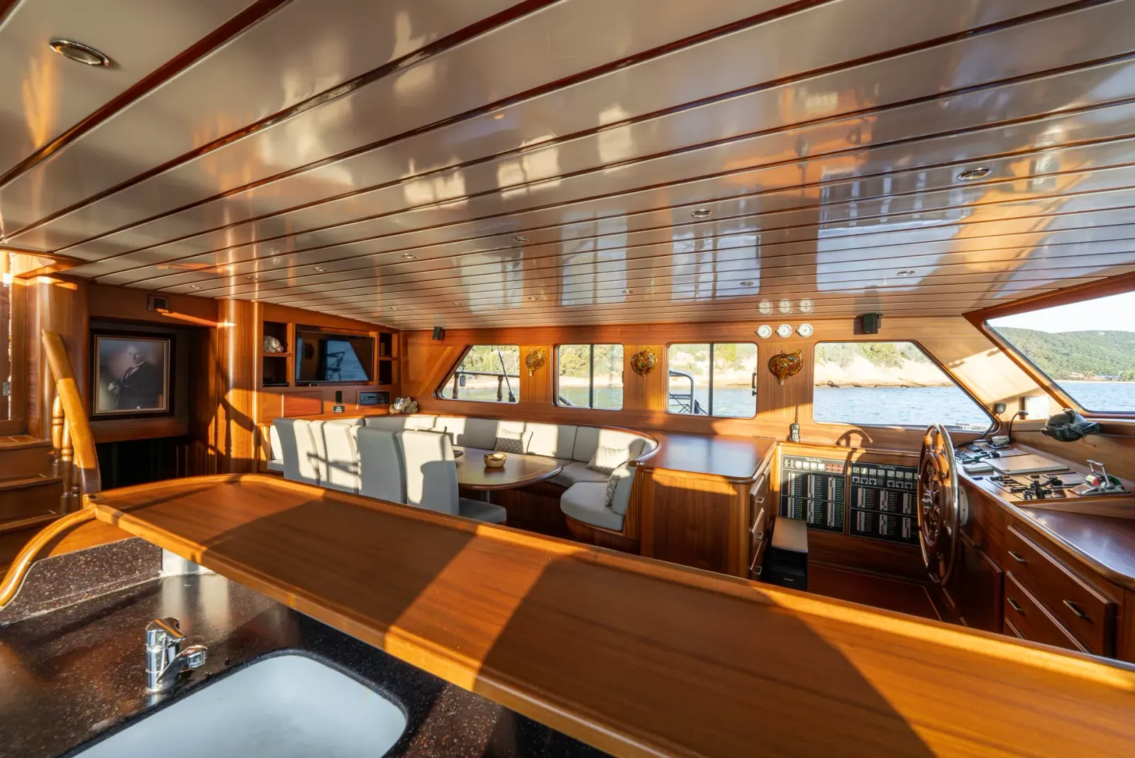 Bedia Sultan sailing in Bodrum