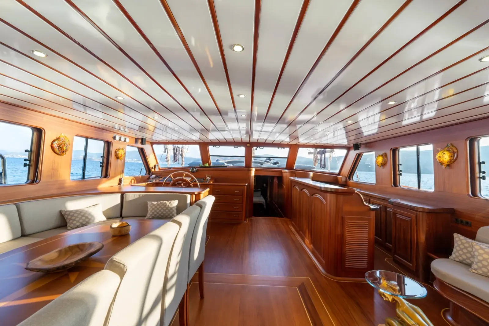 Bedia Sultan sailing in Bodrum