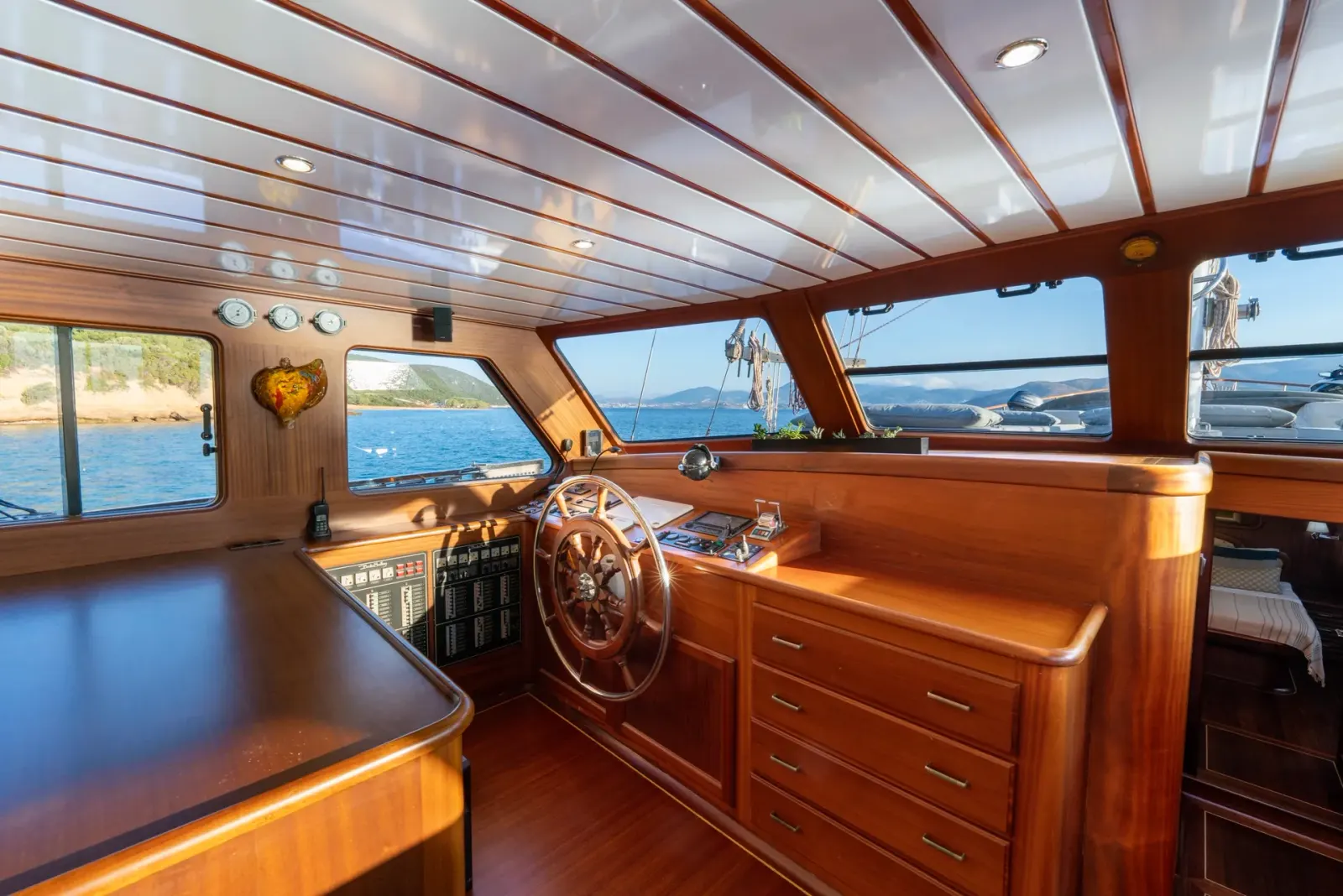 Bedia Sultan sailing in Bodrum