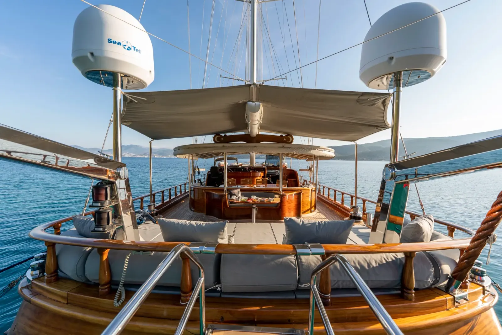 Bedia Sultan sailing in Bodrum