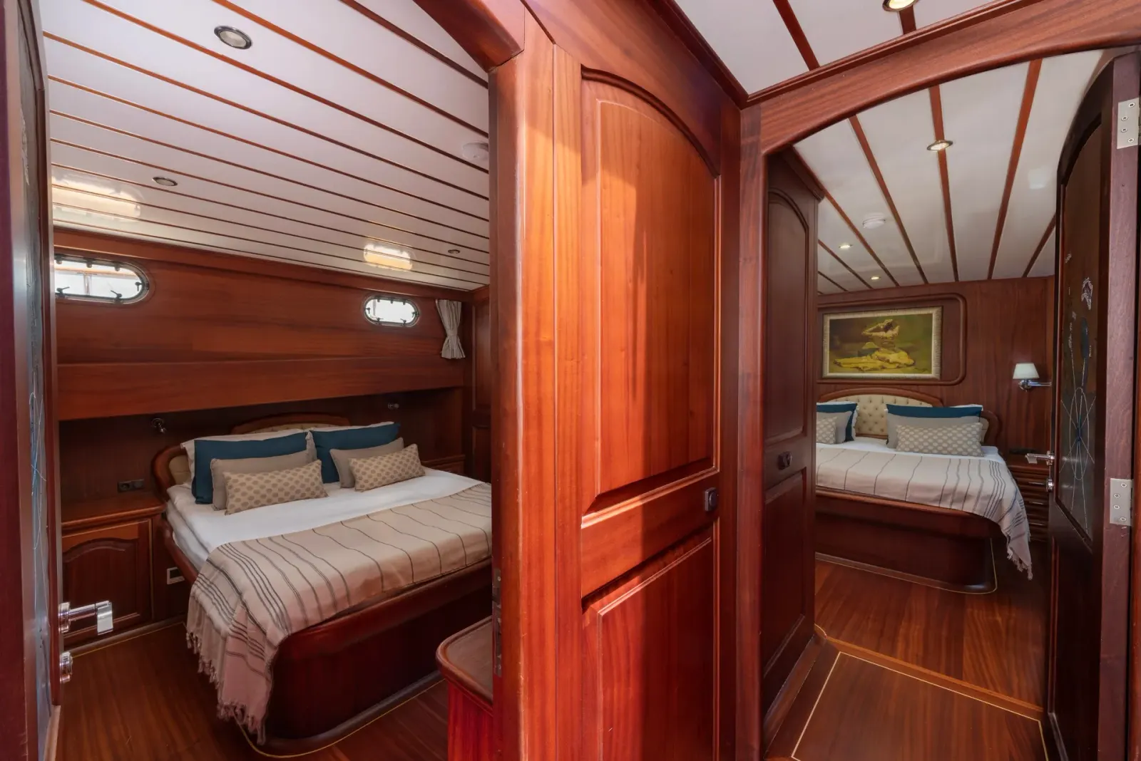 Bedia Sultan sailing in Bodrum