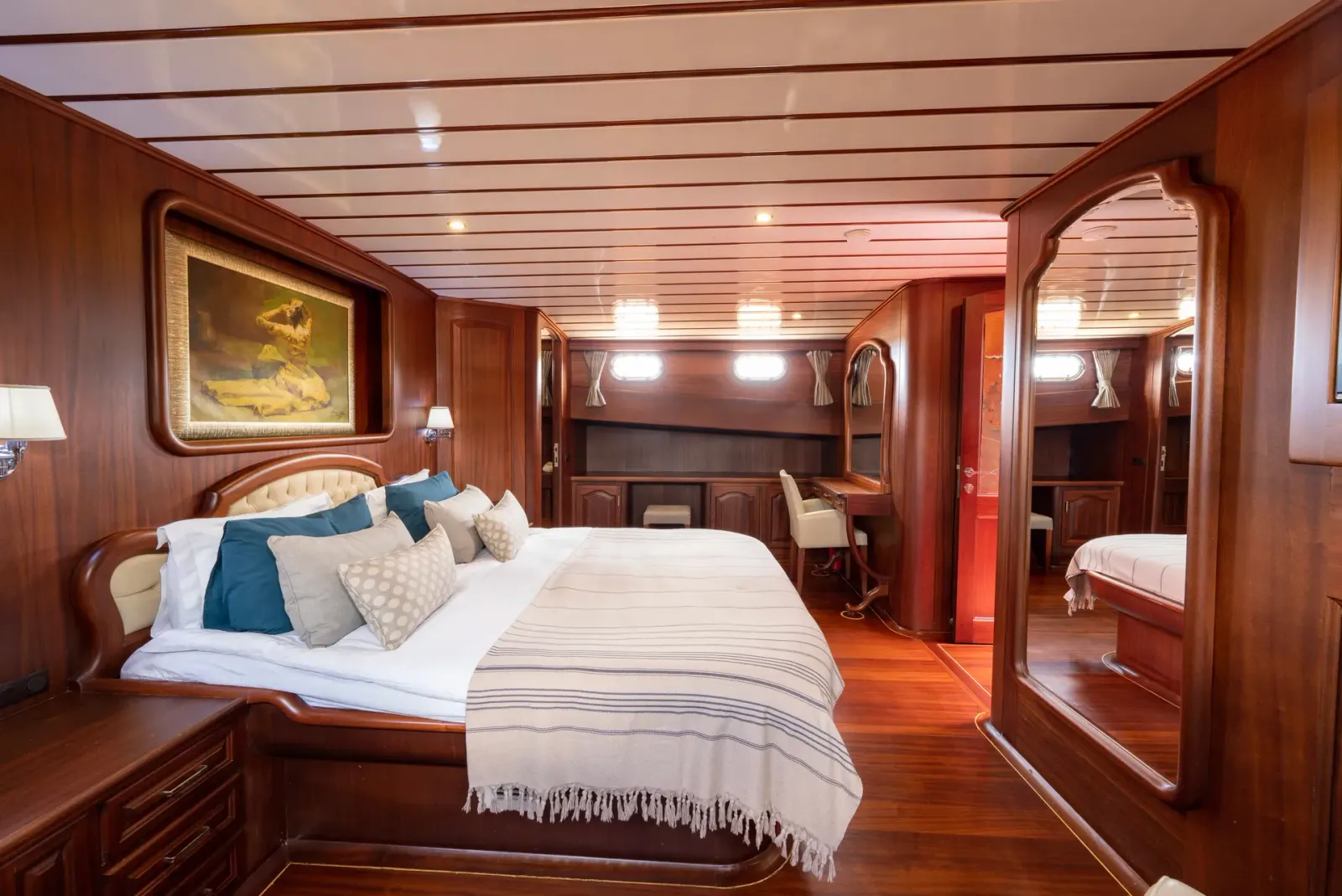 Bedia Sultan sailing in Bodrum
