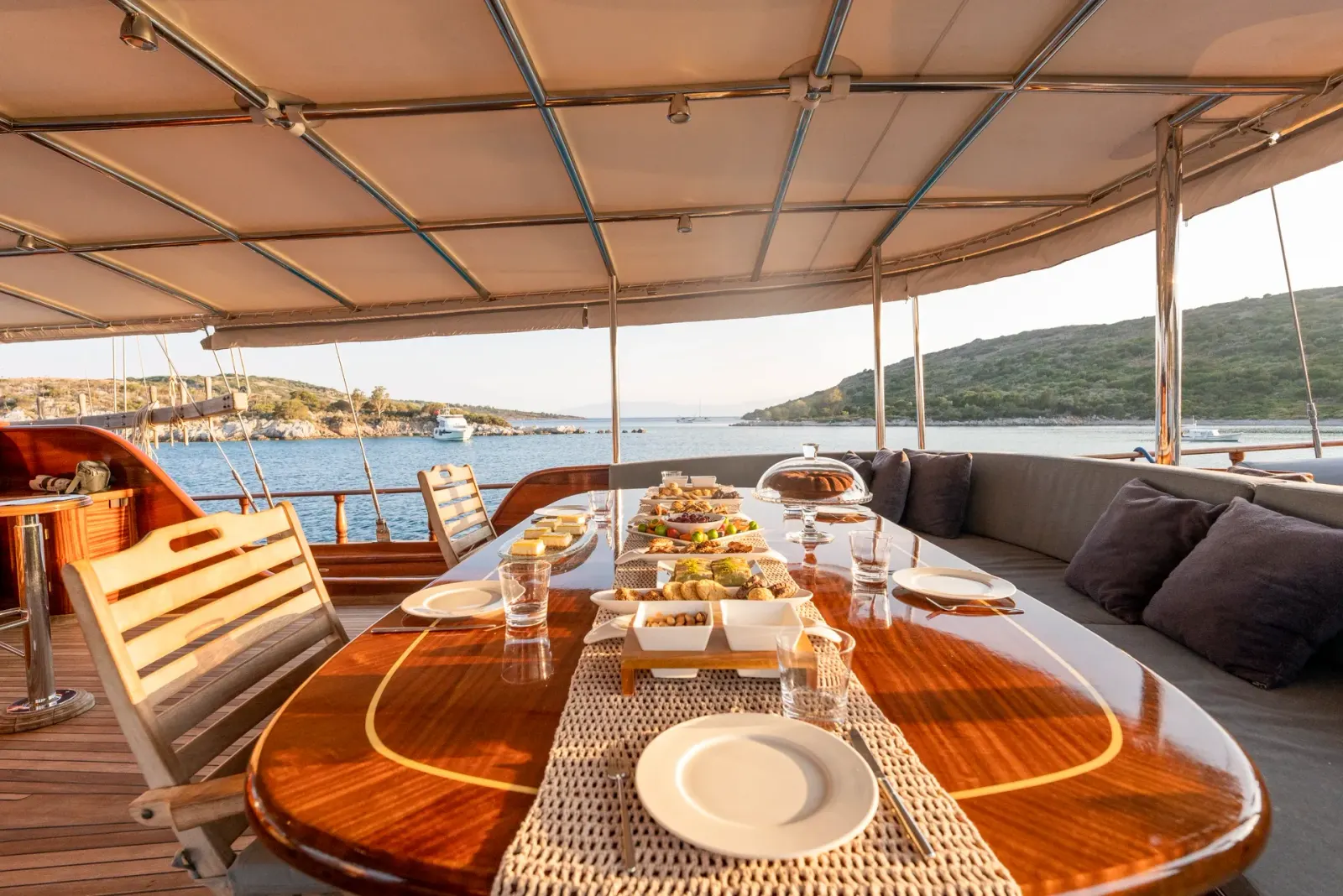 Bedia Sultan sailing in Bodrum