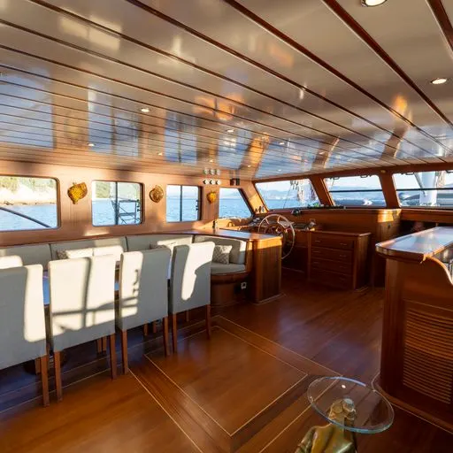 Bedia Sultan sailing in Bodrum