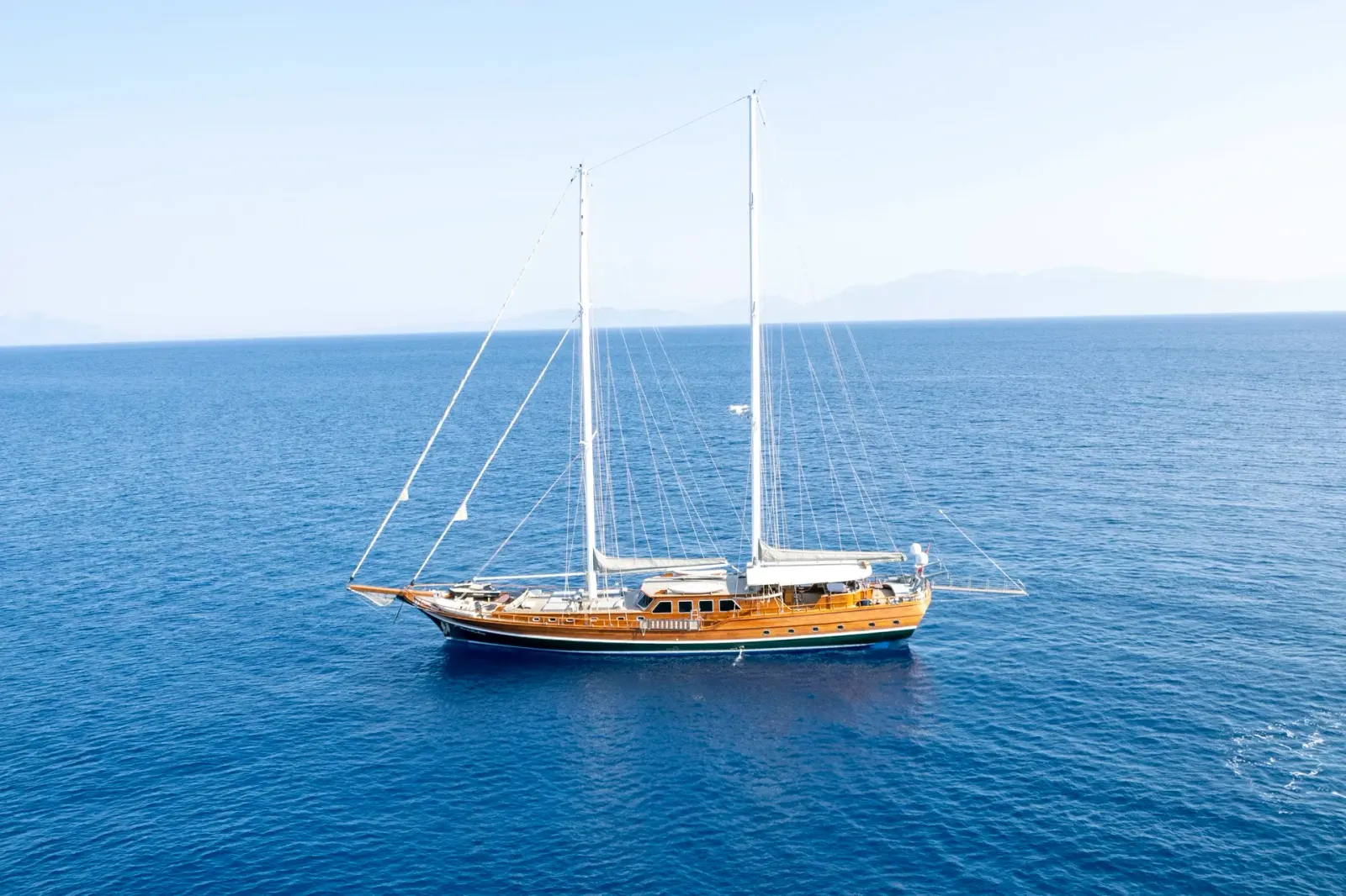 Bedia Sultan sailing in Bodrum