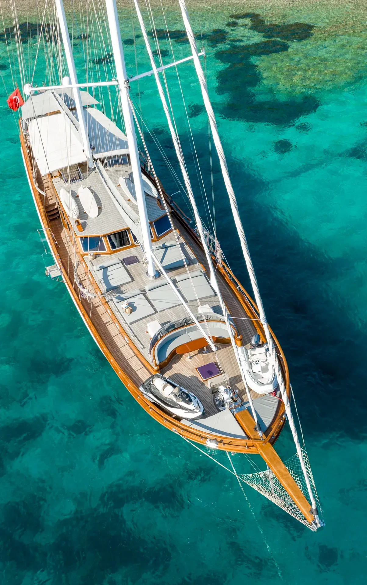 Bedia Sultan sailing in Bodrum